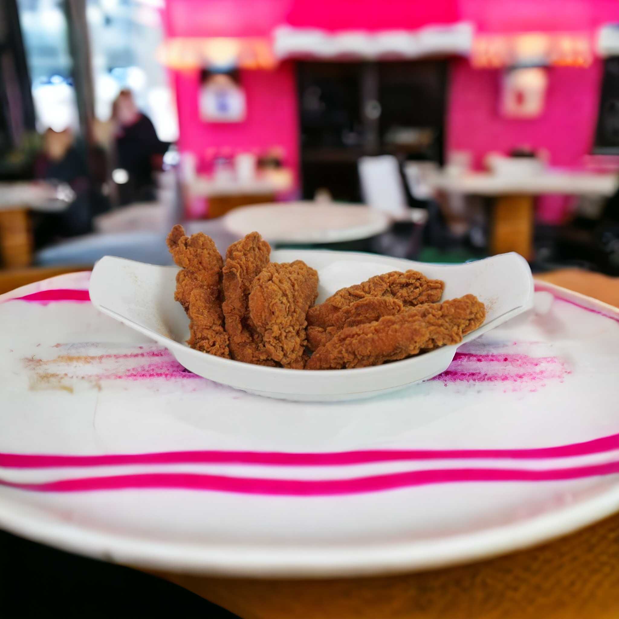 Spicy chicken strips(6pc)