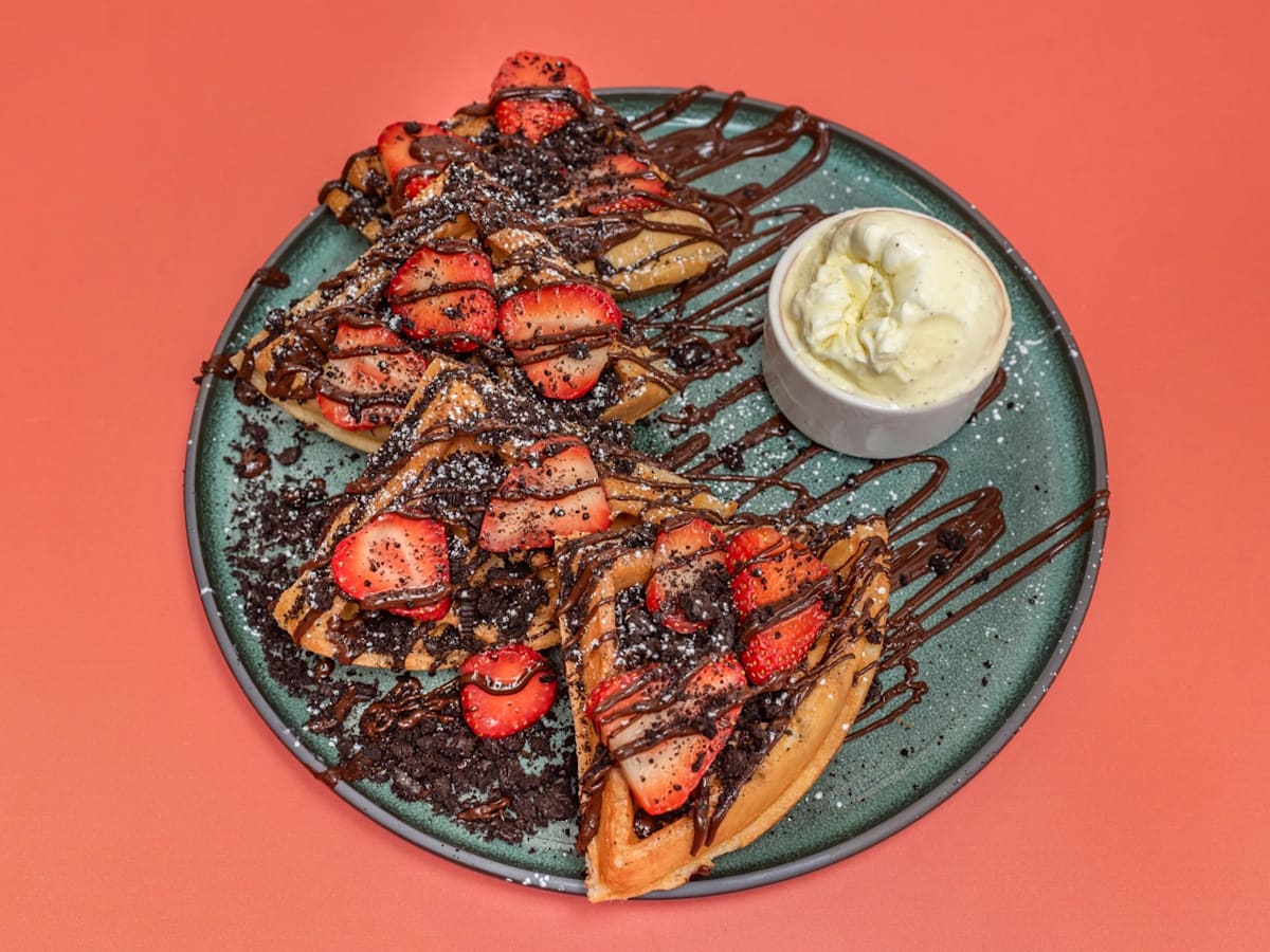 Strawberry Haven Waffle