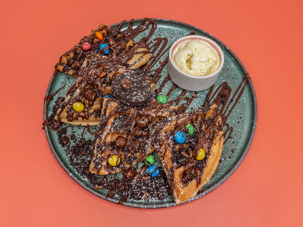 Cookie Explosion Waffle
